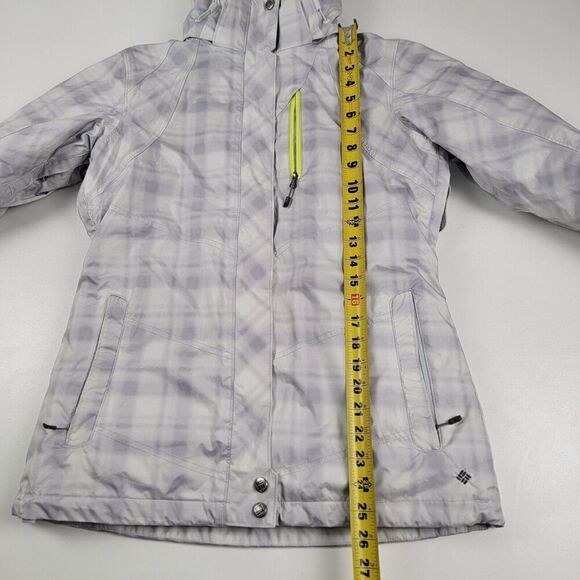 Columbia Omni-Heat Ski Snowboard Jacket interchange 3 in 1 Women's Small Hooded - Picture 4 of 15